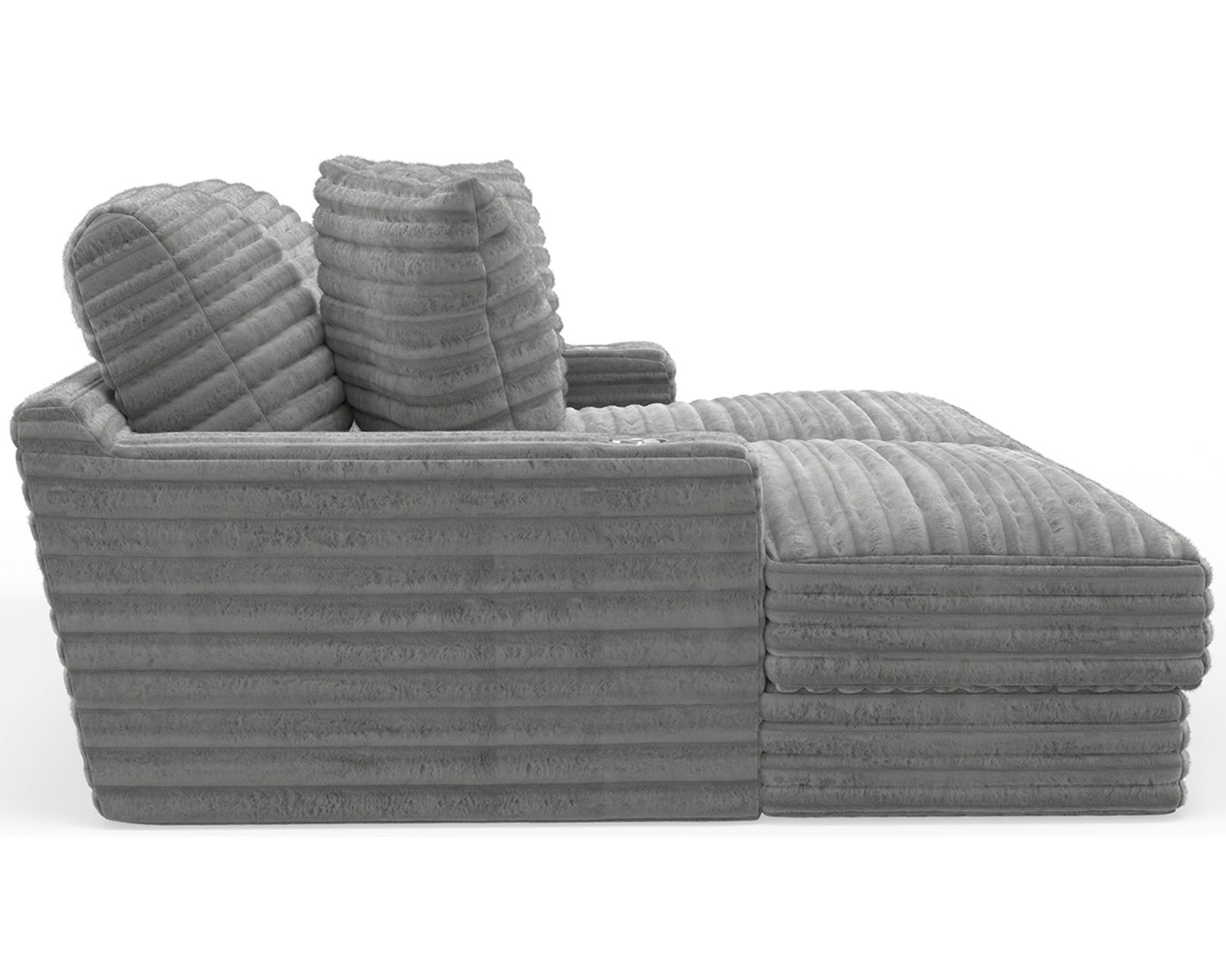 Comfrey Double Wide 90" Chaise (3 colors) Includes pillows