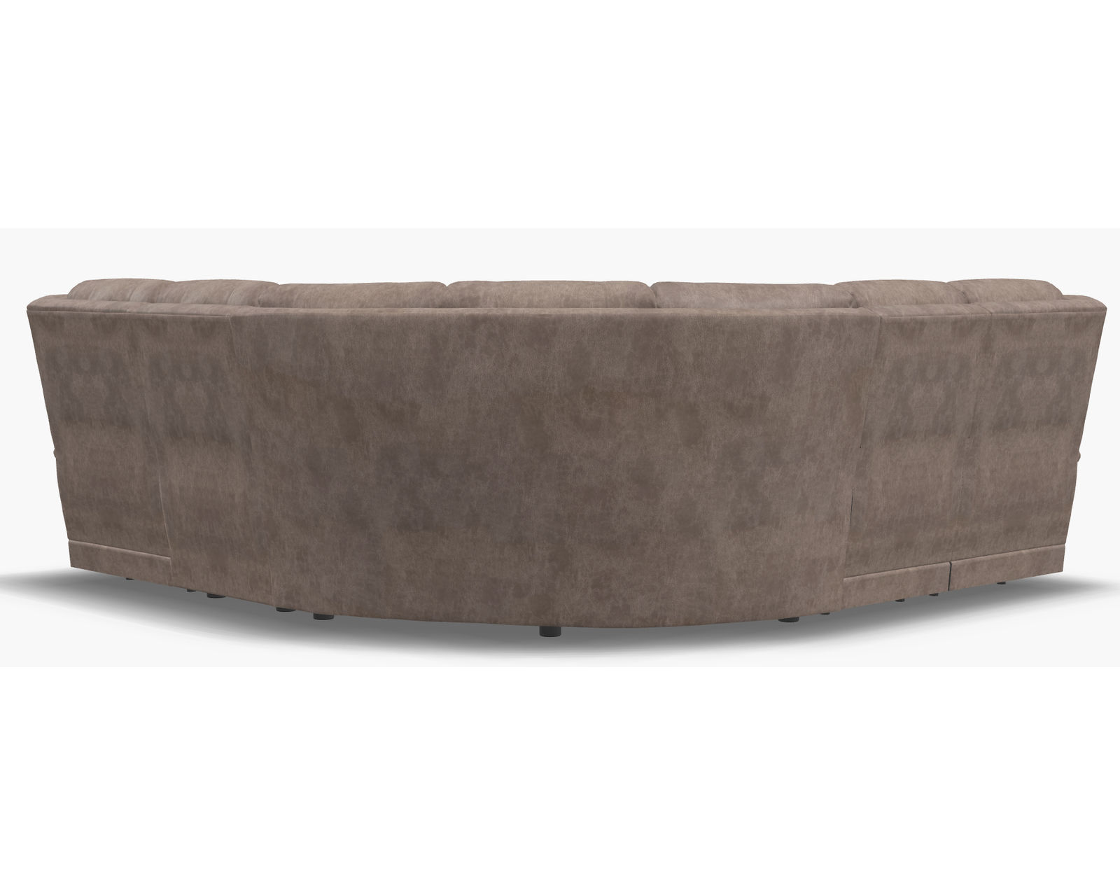 Washington 41067 Power Headrest Power Reclining Sectional (+50 fabrics) - Layout A: Five Piece Sectional 107" x 107" (2 recliners)
