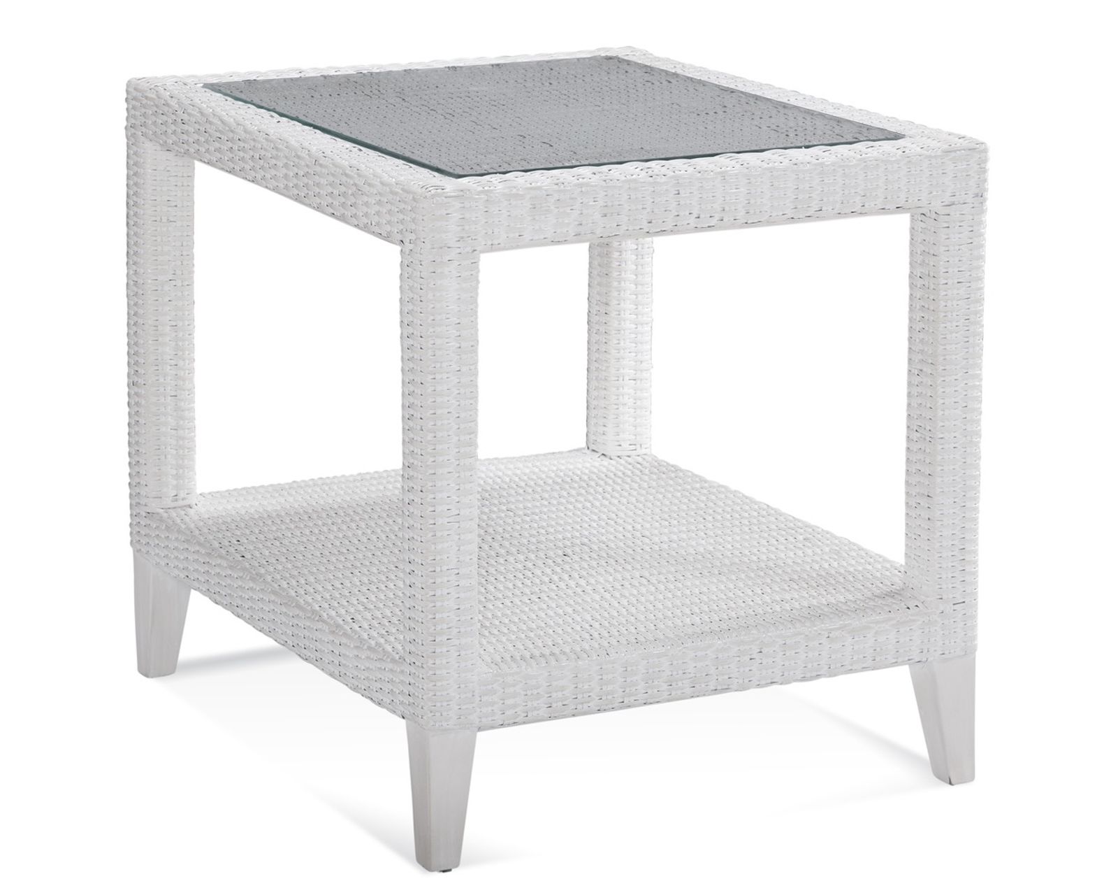 Long Beach 76" Rattan Sofa (+28 finishes +69 fabrics) - Long Beach Rattan End Table