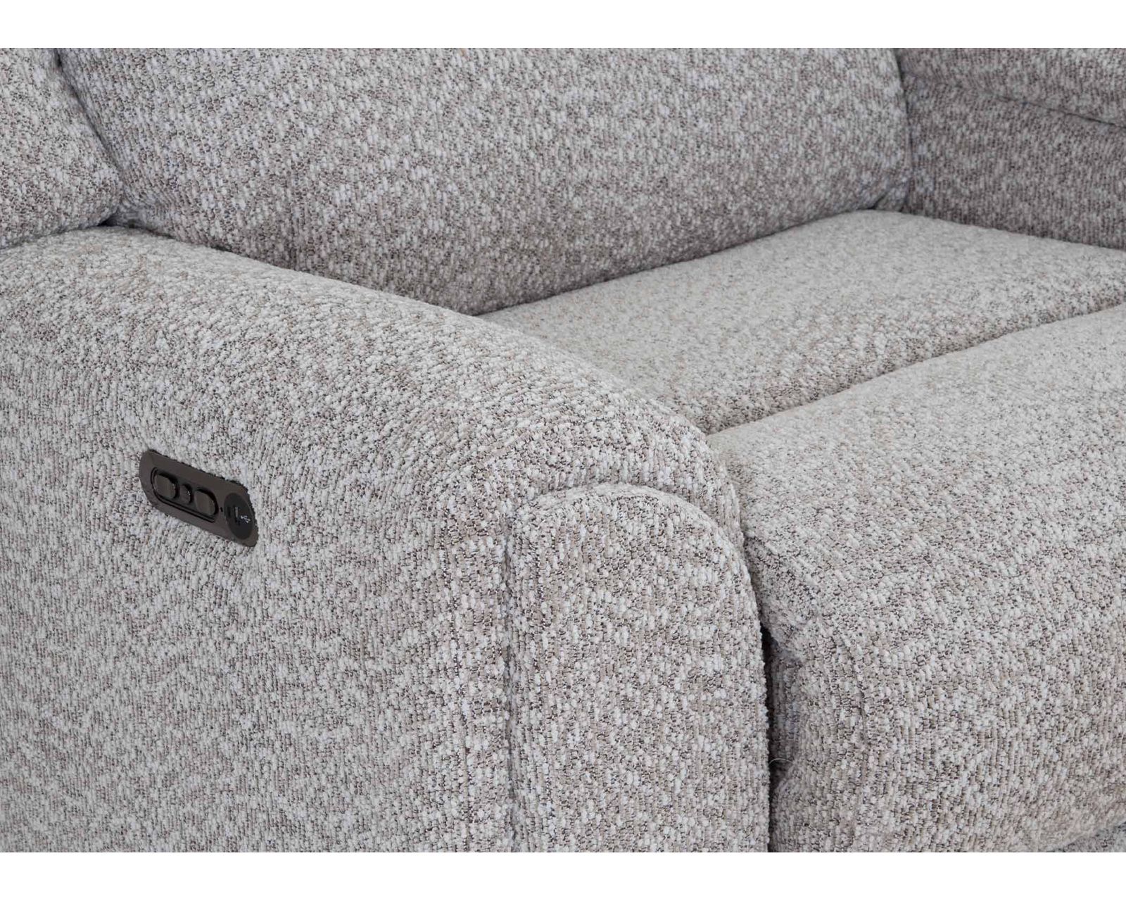 Keegan 694 Three-Piece Reclining Sectional (Three Recliners. Entertainment Built In. Relaxation Taken to the Next Level) Neori Air Massage Available - Real Comfort. Proven Strength.