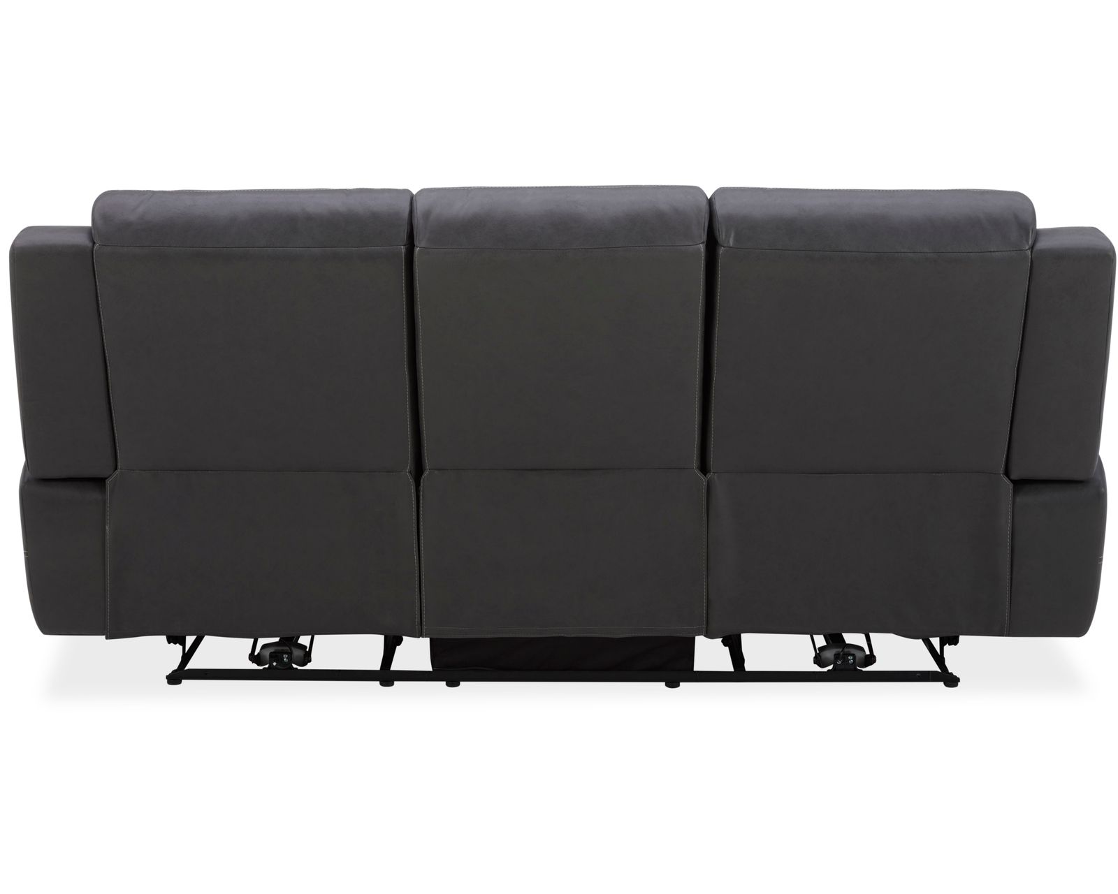 Caldwell 89" Power Reclining Sofa Charcoal (In stock - Fast Shipping) - Caldwell Power Reclining Sofa