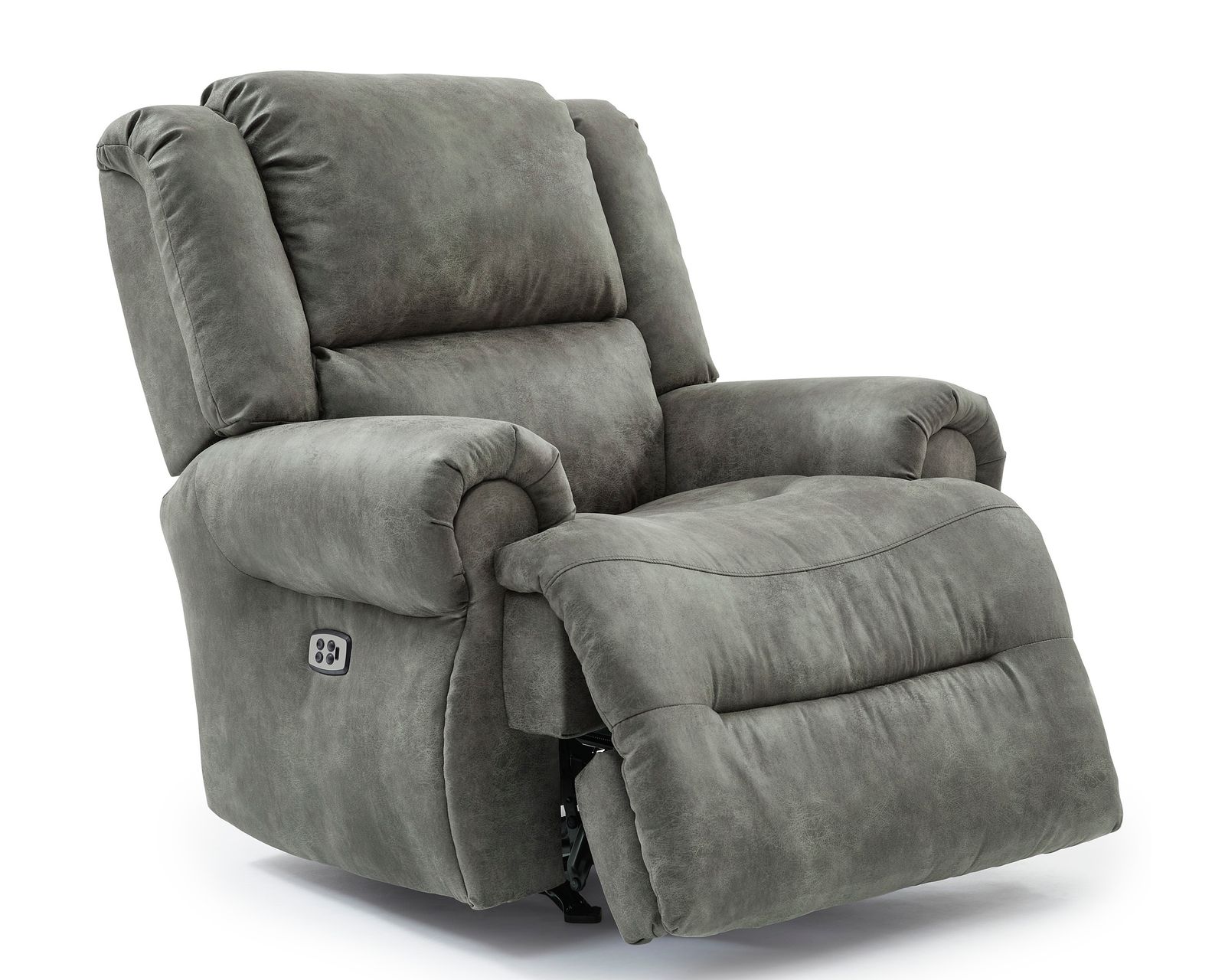 🎣 Genet 85" Reclining Sofa w/ Dropdown Table (+65 colors) - Genet Recliner