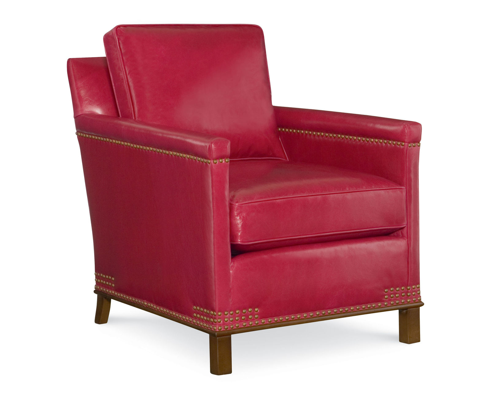 Gotham Leather Nail Head Chair (+45 leathers) - Gotham Leather Chair