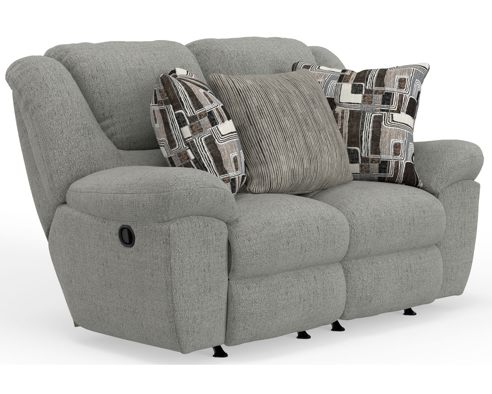 Trifecta 165 Triple Reclining Sofa with Drop Down Table (+2 colors) 90" - Includes Comfort-Gel Memory Foam insert in the seat cushions keep you comfortable and cool