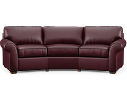 Vail Leather 107" Conversation Sofa (Leather choices)