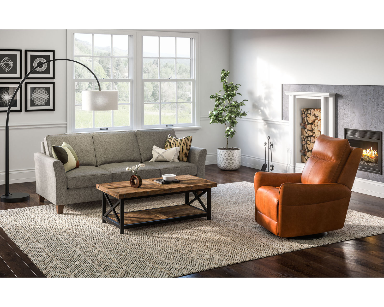 Libby 83" Sofa (+100 fabrics)