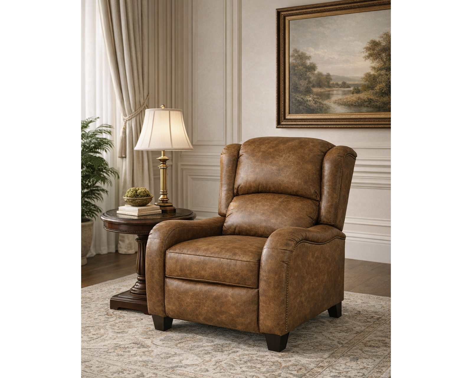 Leonard Leather Recliner (29 Top-Grain Leather Choices) - 29 Top-Grain Leather Choices