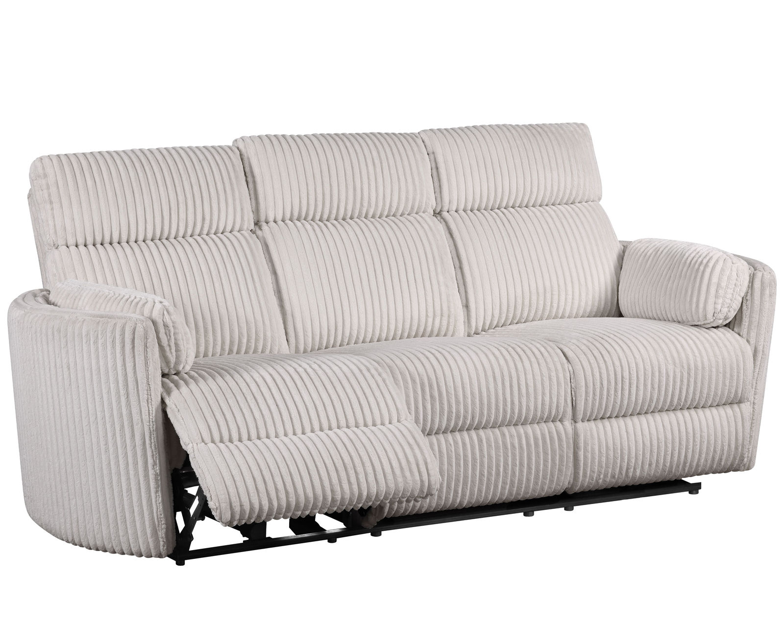 Radius 88" Power Gliding Reclining Sofa Ivory (In stock - Fast shipping) - 	Radius Ivory Power Gliding Reclining Sofa