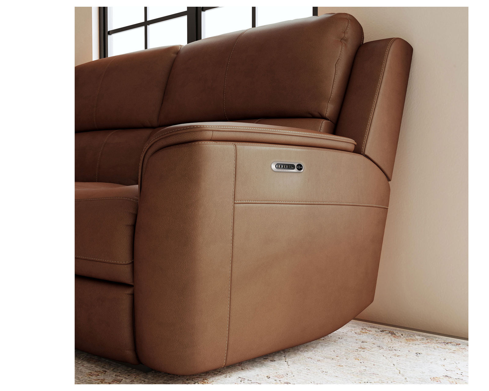 Henry Zero Gravity Reclining Sectional w/ Power Recline - Power Headrest and Power Lumbar (+3 colors) In stock - Triple Power - Power Recline - Power Headrest - Power Lumbar with USB Charging