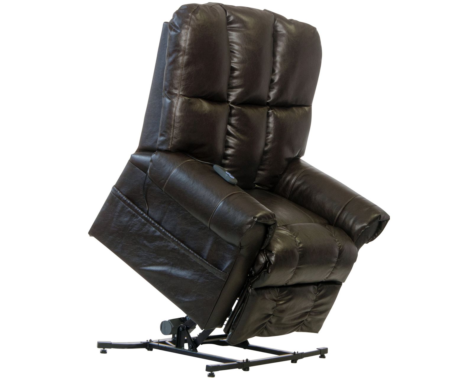 Stallworth Big Man’s Heavy-Duty Power Lift Full Lay-Out Chaise Recliner 450 Pounds Rated (2 colors) - Comfort That Helps You Rise.