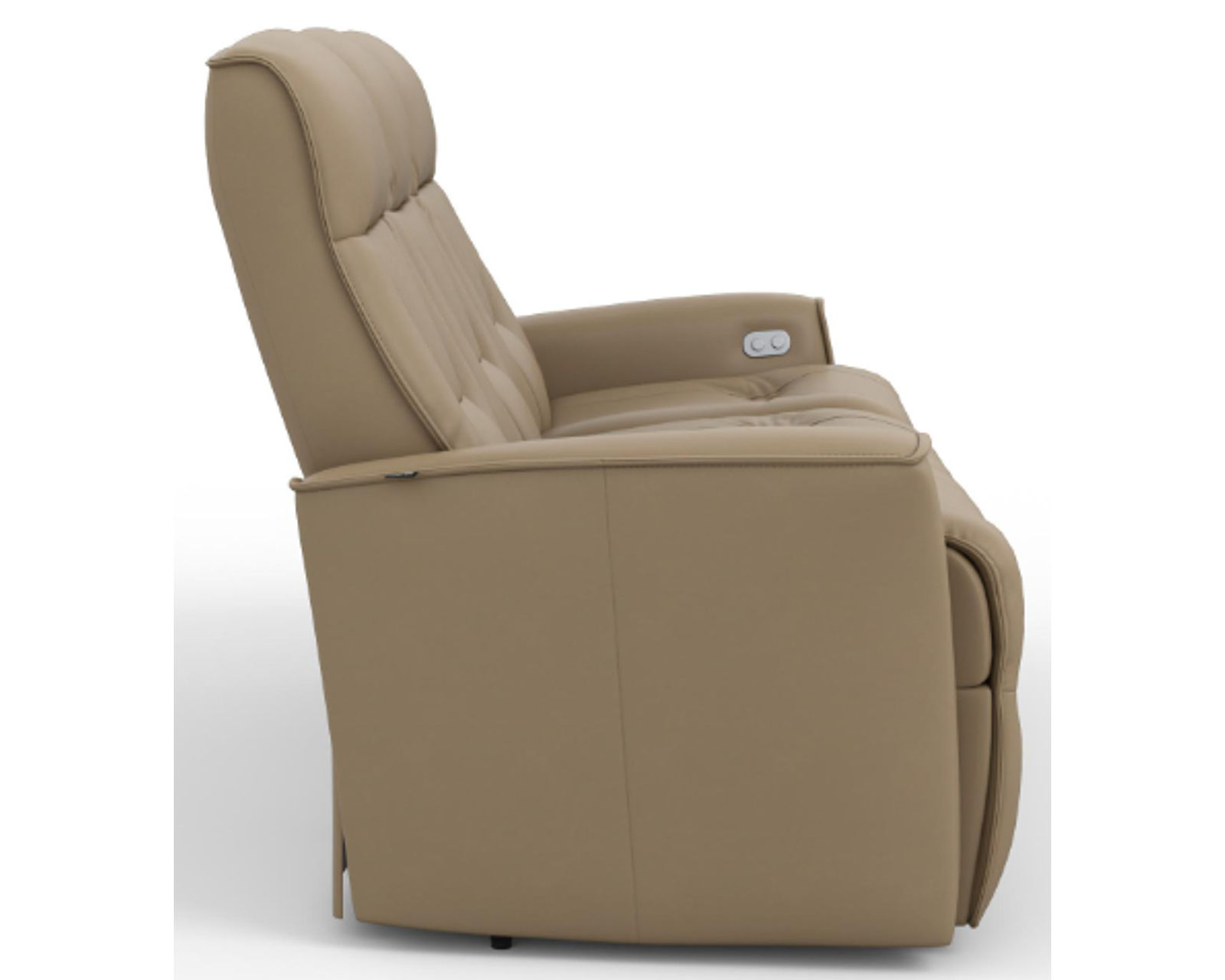 Harstad Power Reclining Wallsaver Sofa (+40 leathers) - Harstad Power Dual Reclining Wallsaver Sofa
