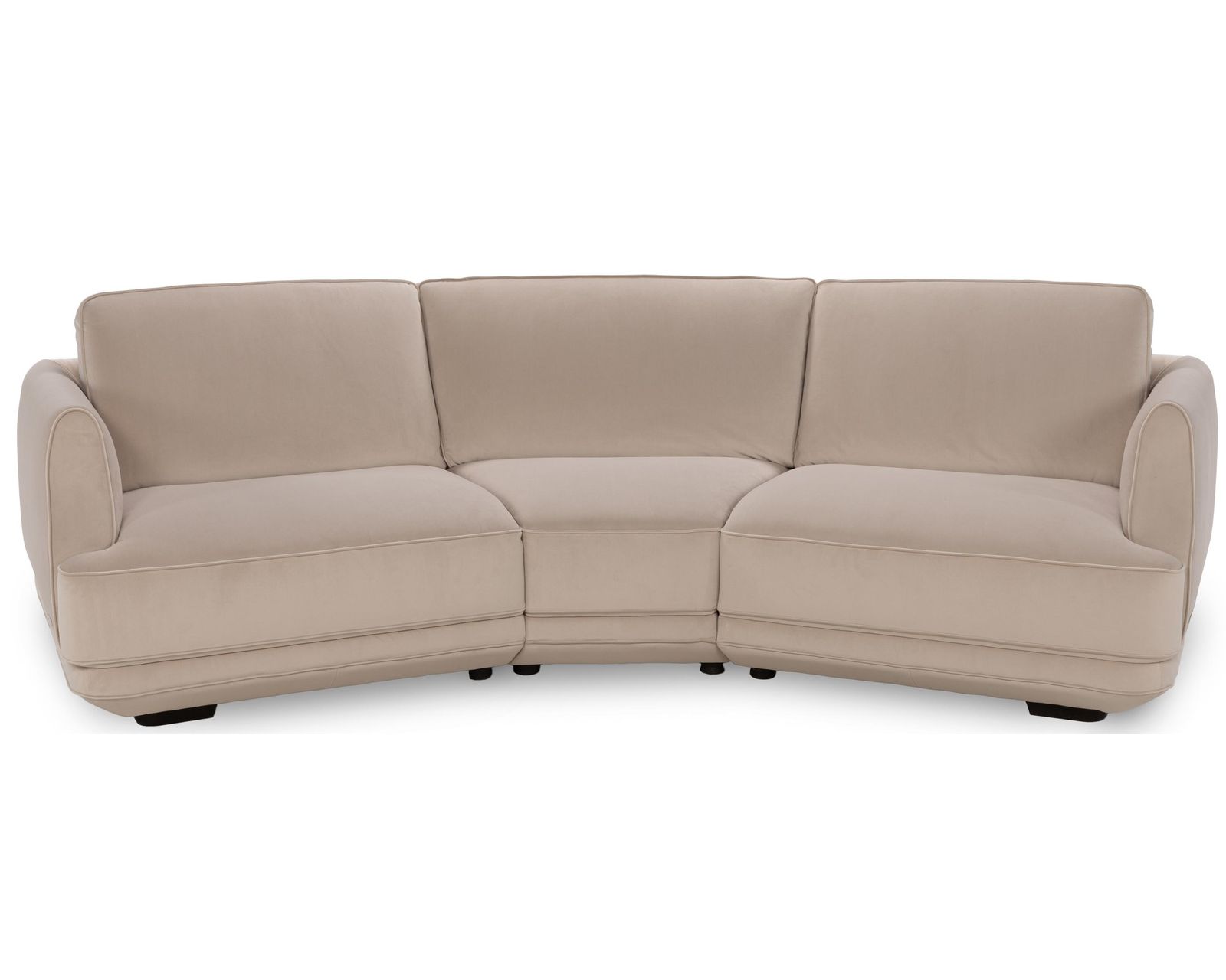 Carter C314 Sectional (+40 fabrics) - Layout C: Three Piece Sectional 115" x 51"