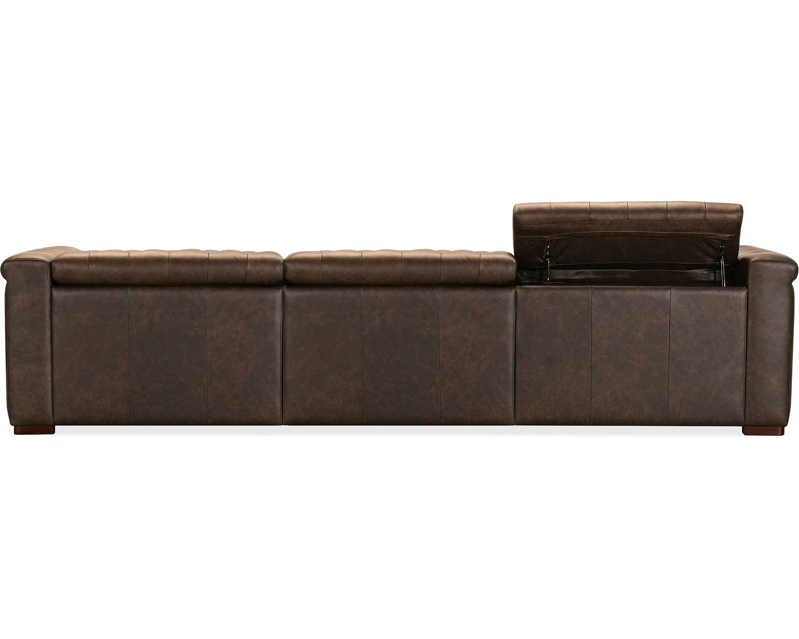 Savion Deux 3 Seat Sofa with Two Power Recliners and Three Power Headrests (089) In stock