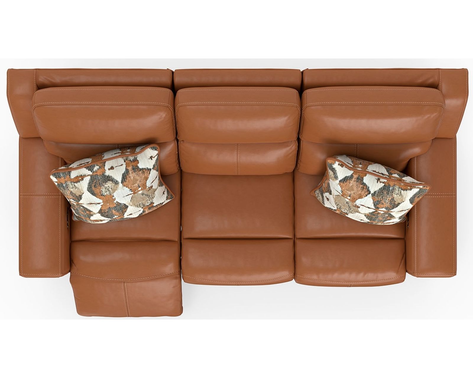 Arezzo 87" Zero Gravity Power Headrest Power Reclining Leather Sofa (2 colors) - Experience the Catnapper Difference.