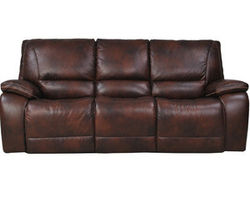 Vail 87" Power Headrest Power Reclining Leather Sofa (In stock - Fast shipping)