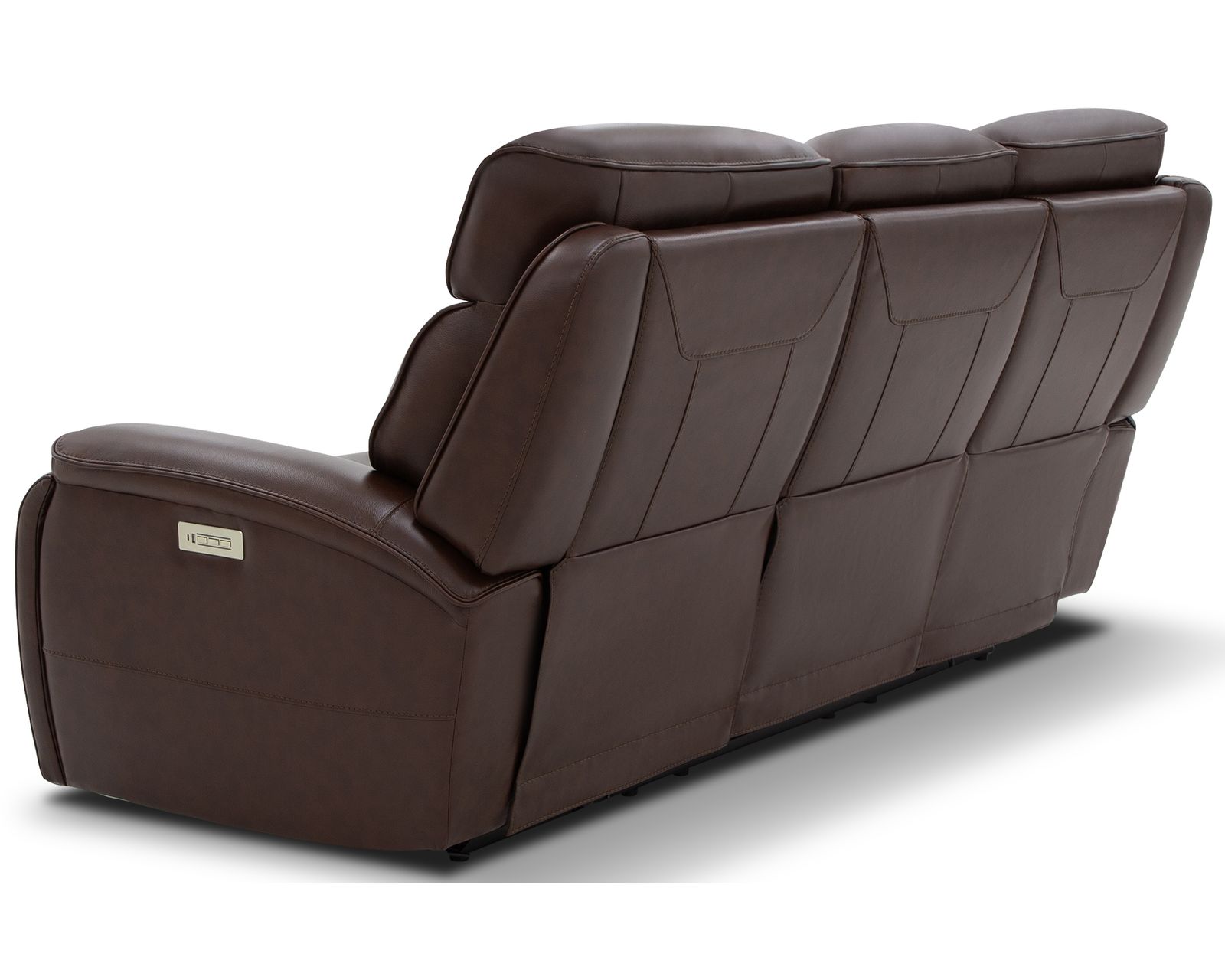 Walker 1580-70 Triple Power Leather Reclining 90" Sofa w/Drop down table (2 colors) - Built Better. Sitting Smarter.