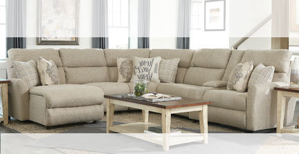 Layout M: Six Piece Sectional 126" x 117.5