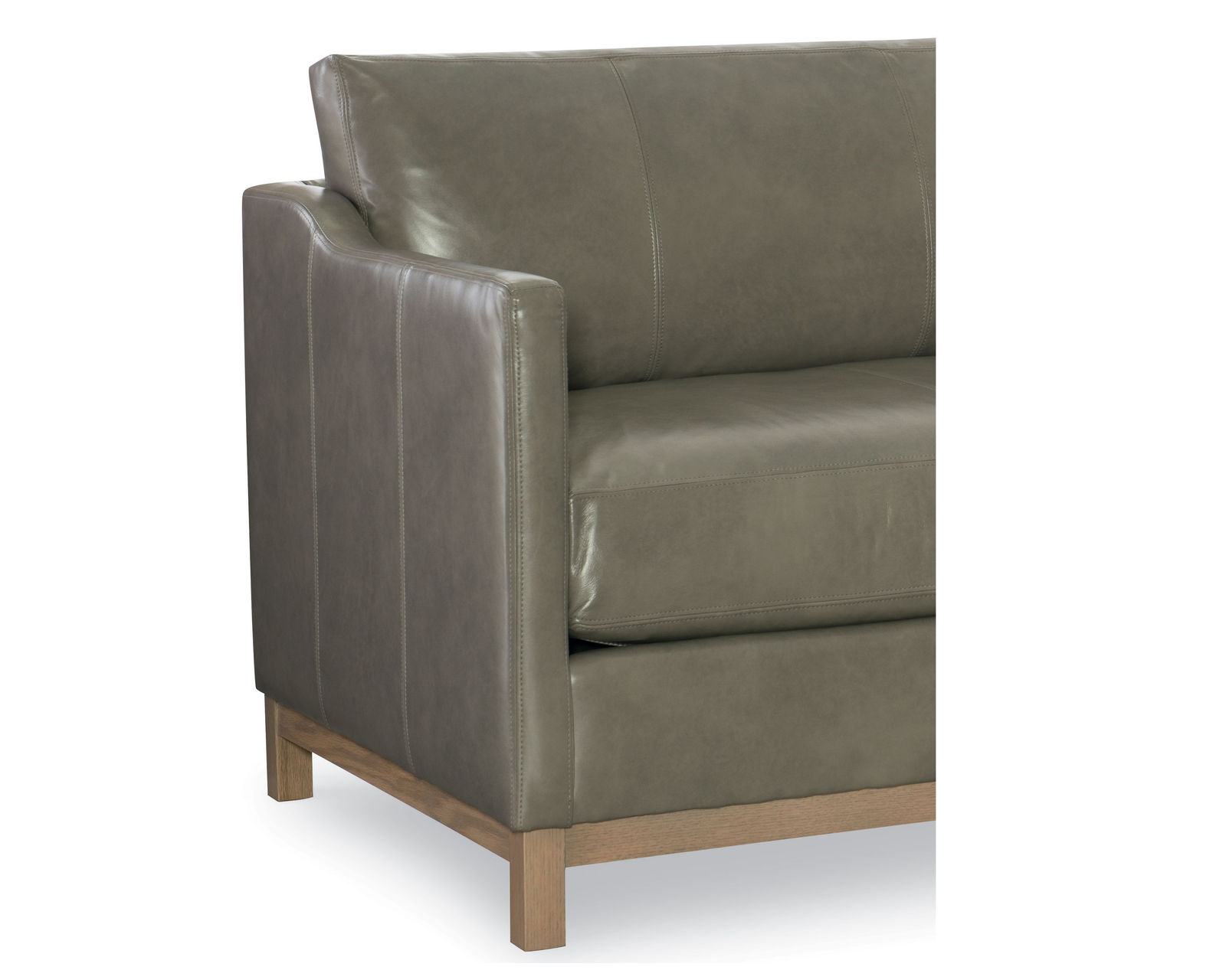 Ryan 84" or 96" Leather Sofa (+45 leathers) - Ryan 84" Leather Sofa 