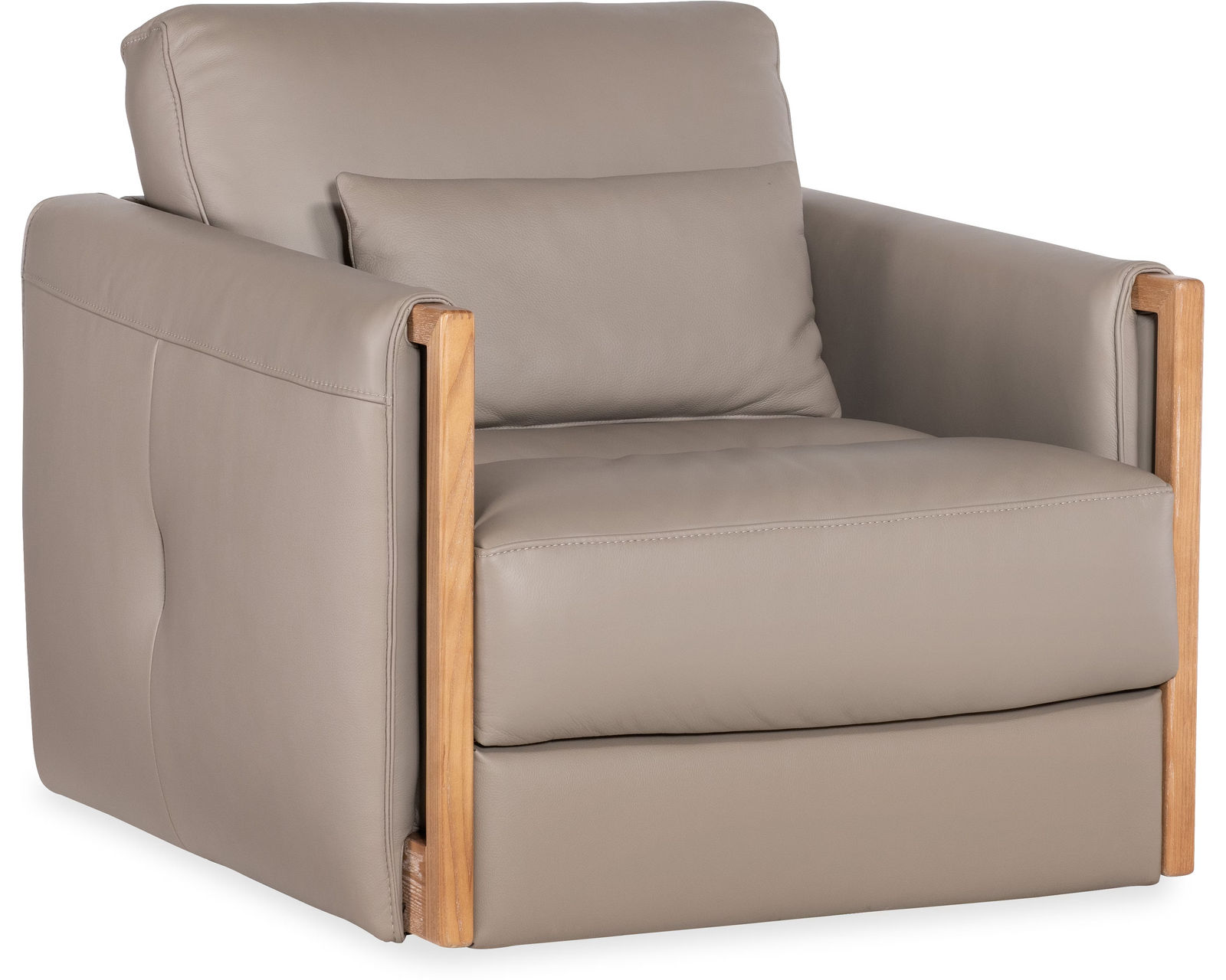 Meridian Leather 91" Sofa (In stock) - Meridian Swivel Chair