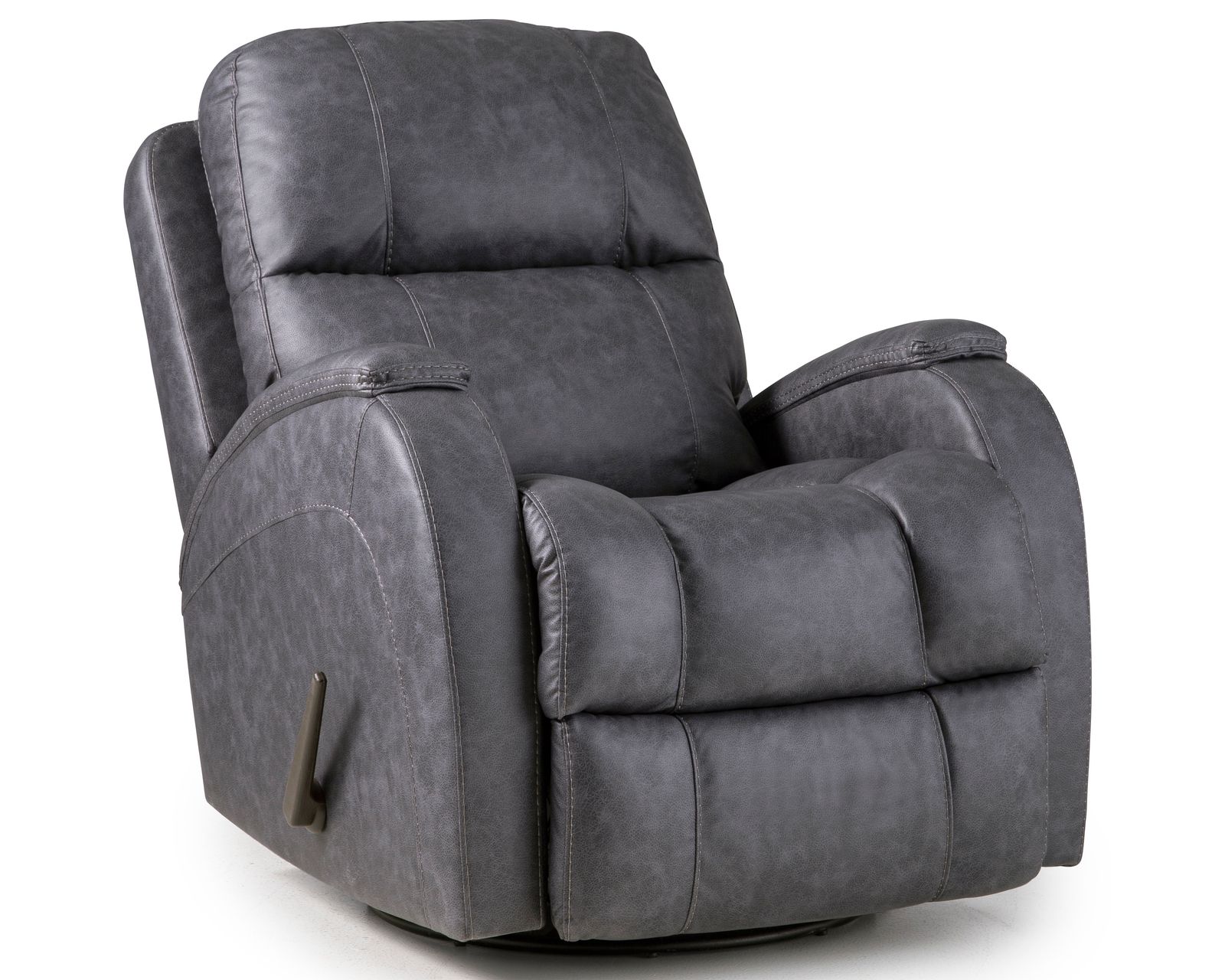 Salem Swivel Glider Recliner Grey (In stock)