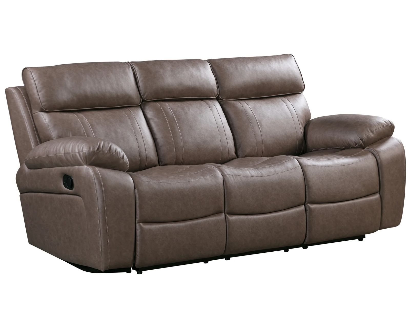 Theon 88" Reclining Sofa w/ Drop Down Table (In stock - Fast shipping) - Theon Reclining Sofa w/ Center Drop Down Table