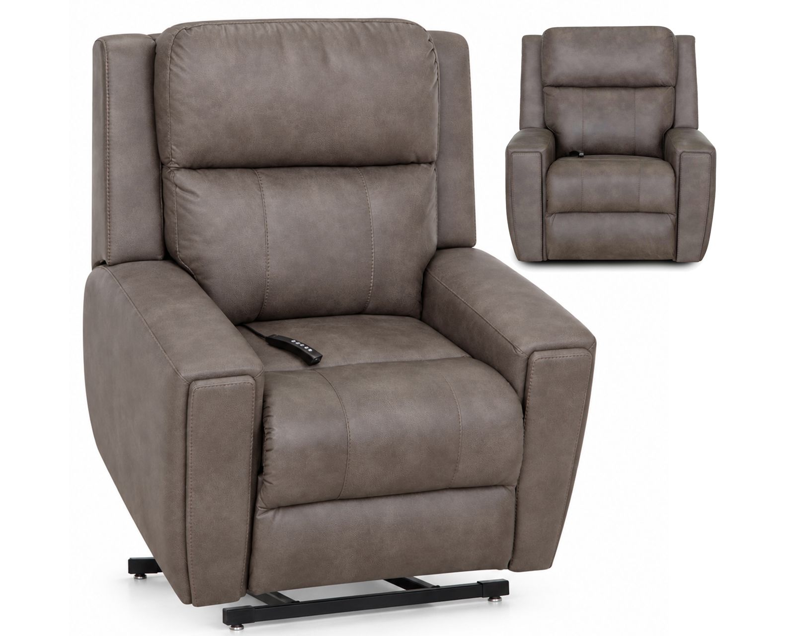 Arbor 449 Power Lift Recliner with Neori Air Massage & Side Storage - 350 Pounds (Lift. Recline. Massage. Recharge)