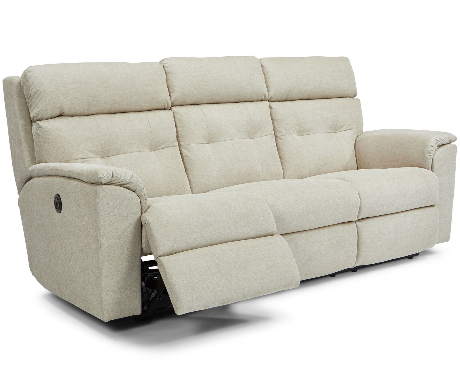 Mason 91" Reclining Sofa (Colors Available) - Pad-over armrests take pressure off your forearms