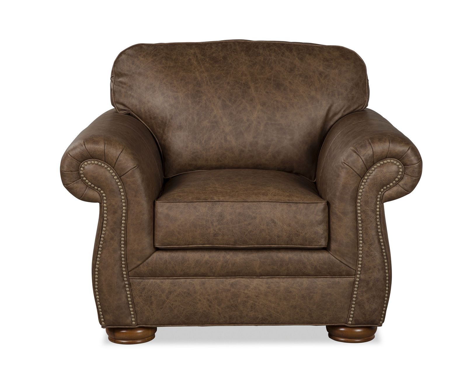 Laredo Top Grain Leather 92" Sofa (Leather choices) - 2.0 density foam seat cushion (above industry standard-1.8)