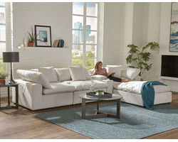 Posh Modular Sectional ( high performance fabric) includes pillows - 2 colors