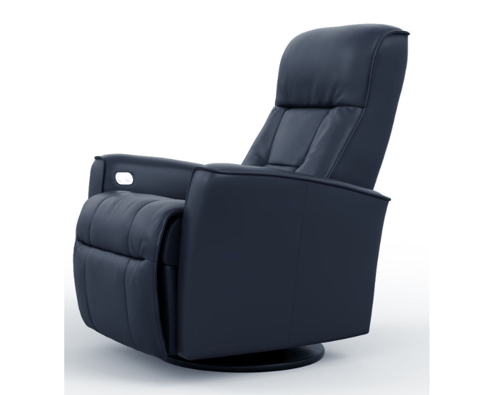 Harstad Swivel Glider Relaxer Recliner Navy (In stock - Fast shipping) - Harstad Swivel Glider Power Relaxer Recliner Navy (In stock - Fast shipping)