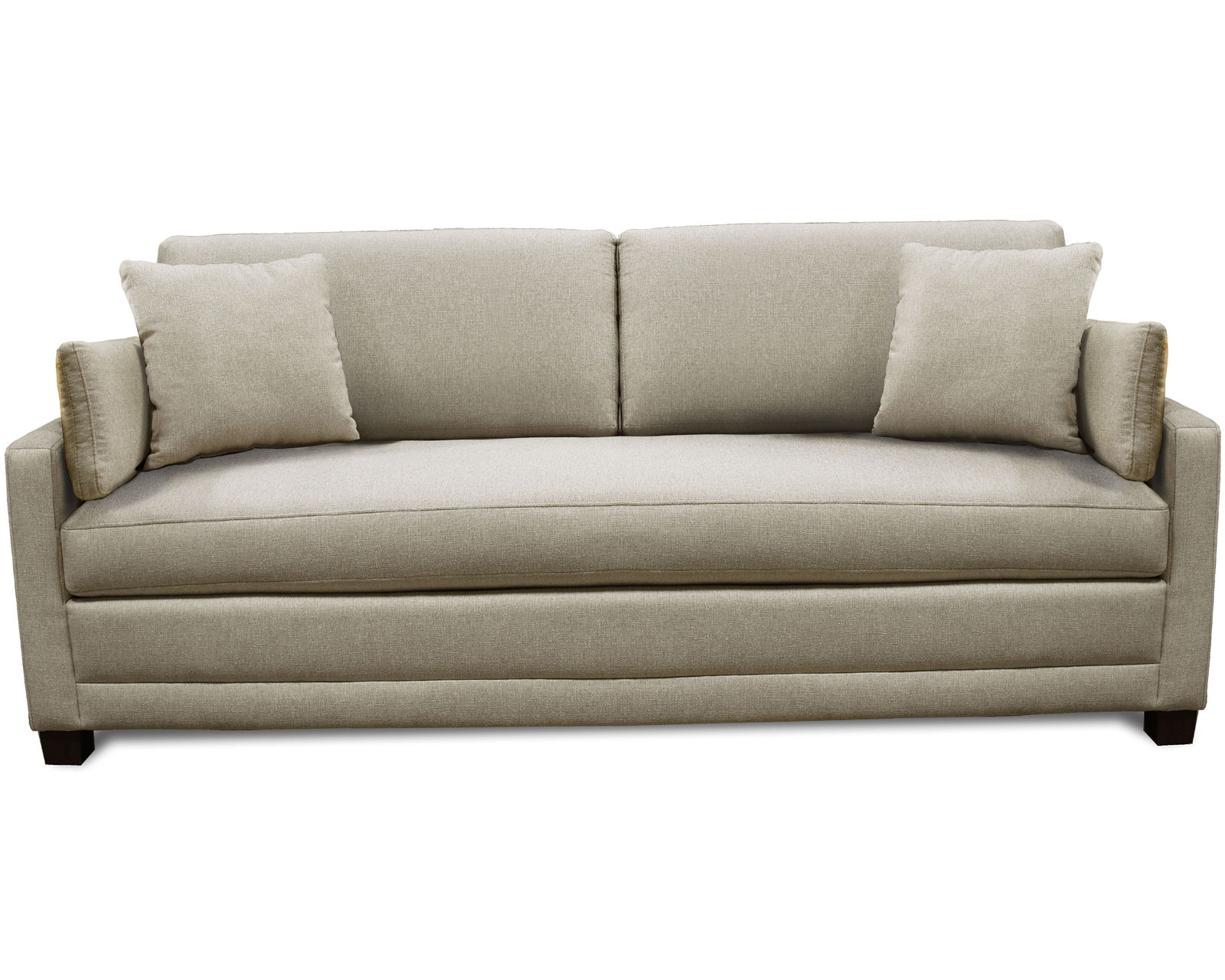 Izzie 89" Bench Seat Sofa  (+100 Standard and Performance Fabrics) - Features a bench seat cushion