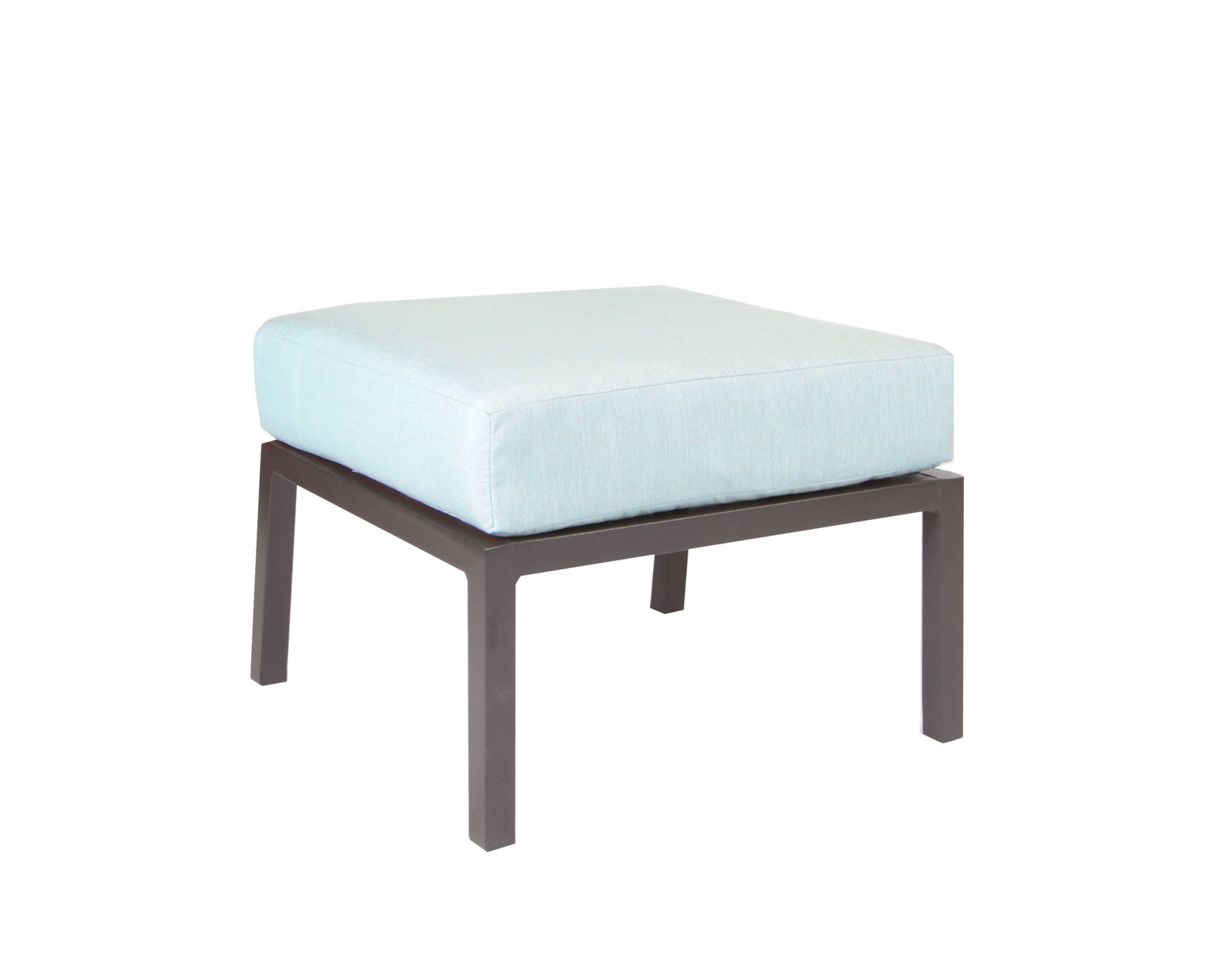 Capstone Cushion Swivel Lounge Chair (110 fabrics - 8 metal finishes) - Capstone Ottoman