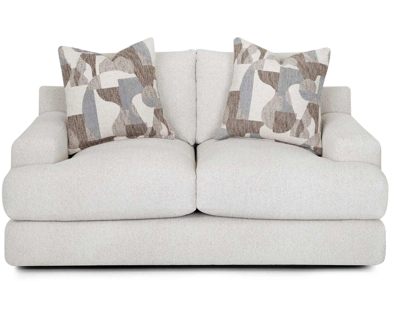 Strada 98" Wide Seat Sofa (Oversized Comfort. Clean Modern Style) - Strada 70" Loveseat