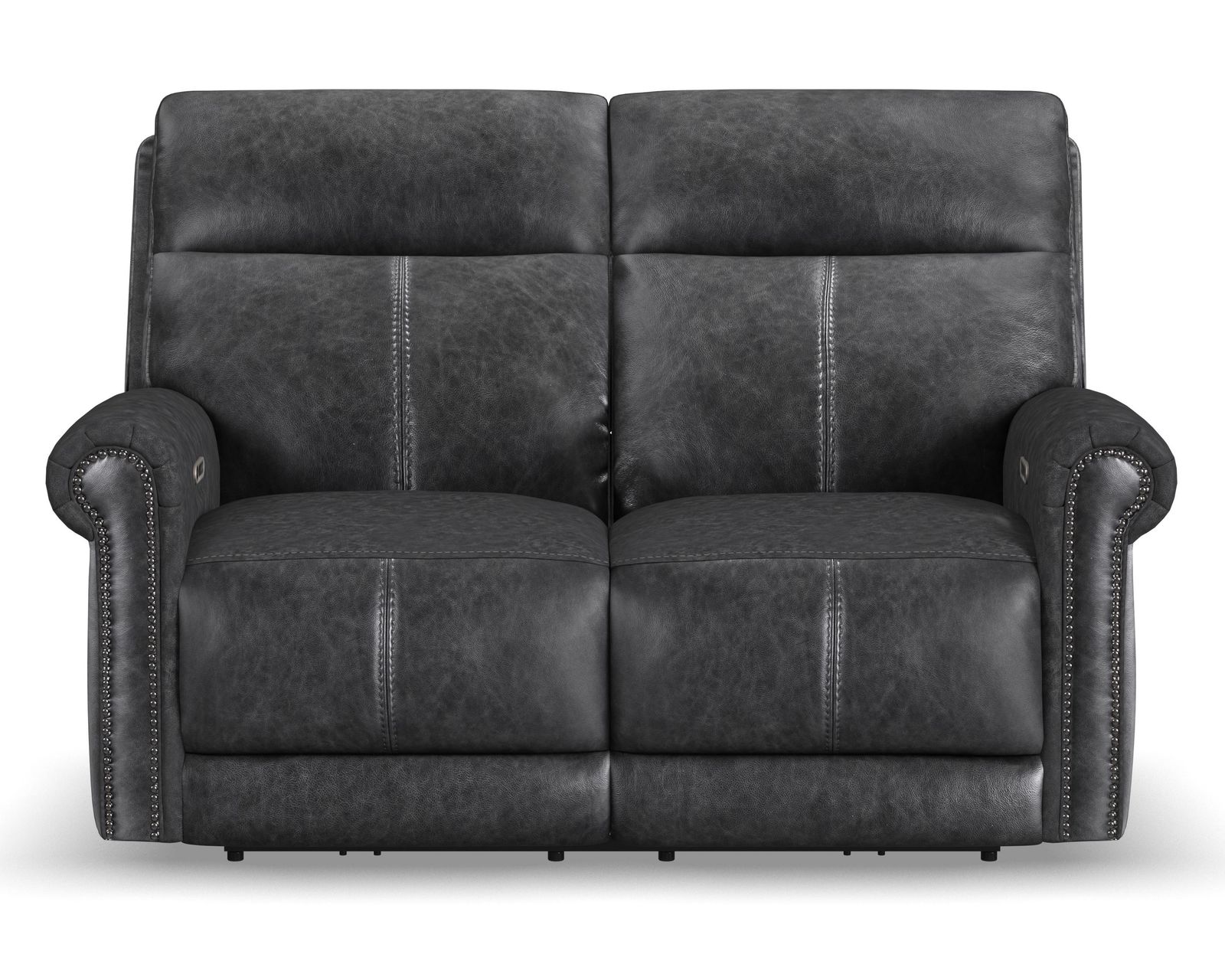 Alexander 1645 Triple Power Reclining Console Loveseat 706-03 (76") 2 colors - in stock - Alexander Triple Power Reclining Loveseat