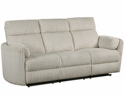 Radius 88" Power Gliding Reclining Sofa Ivory (In stock - Fast shipping)