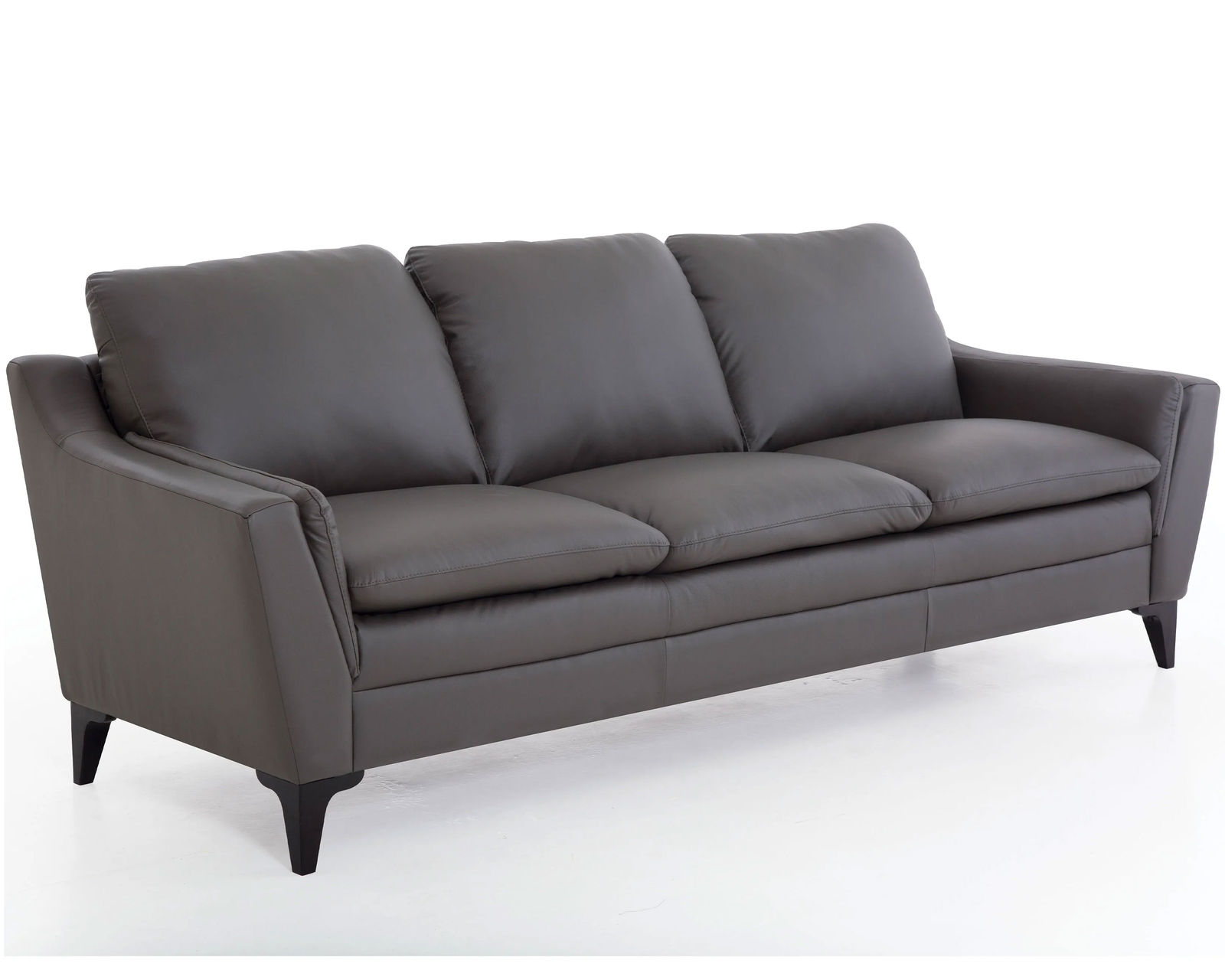 Balmoral 77488 Sofa (94") +100 leathers - Slightly flared arm and a thin cushion profile throughout