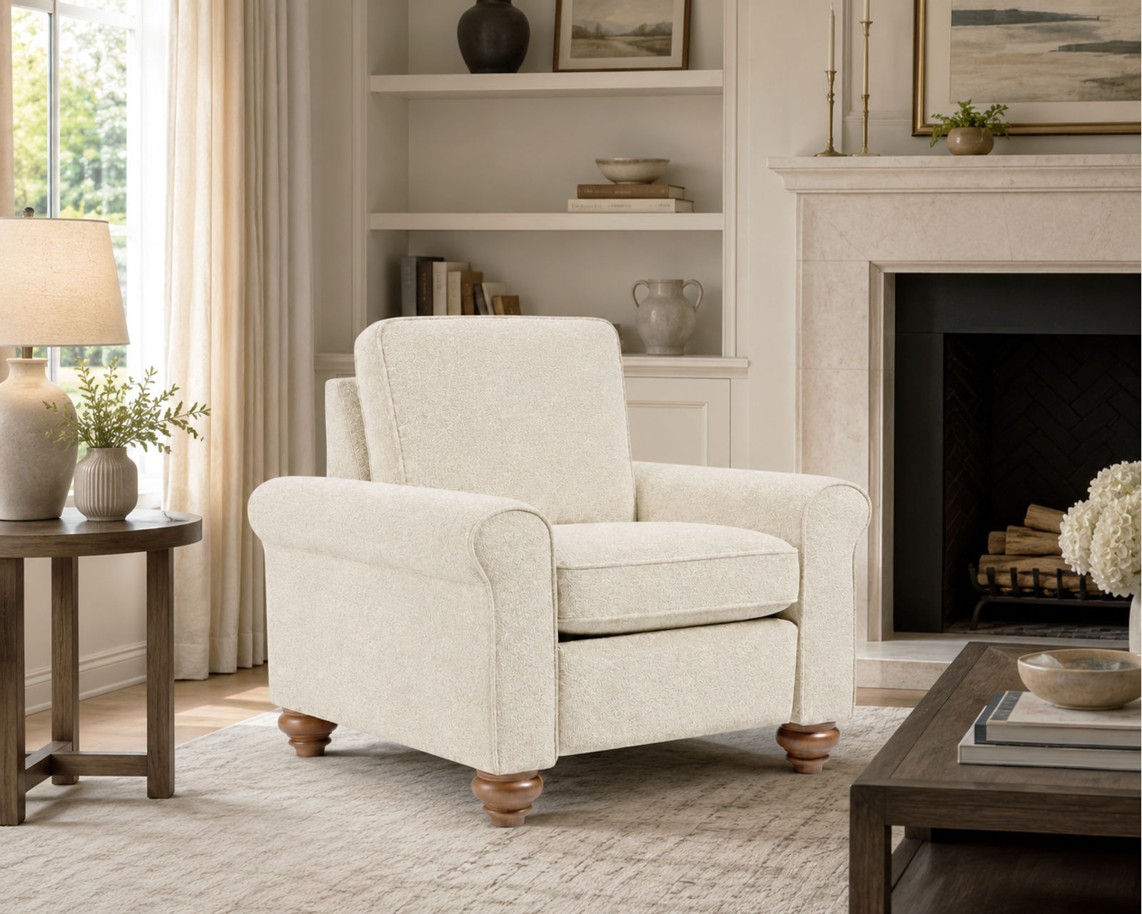 Weston Power Incliner Chair (+100 fabrics) - The Smarter Way to Shop for American-Made Furniture.