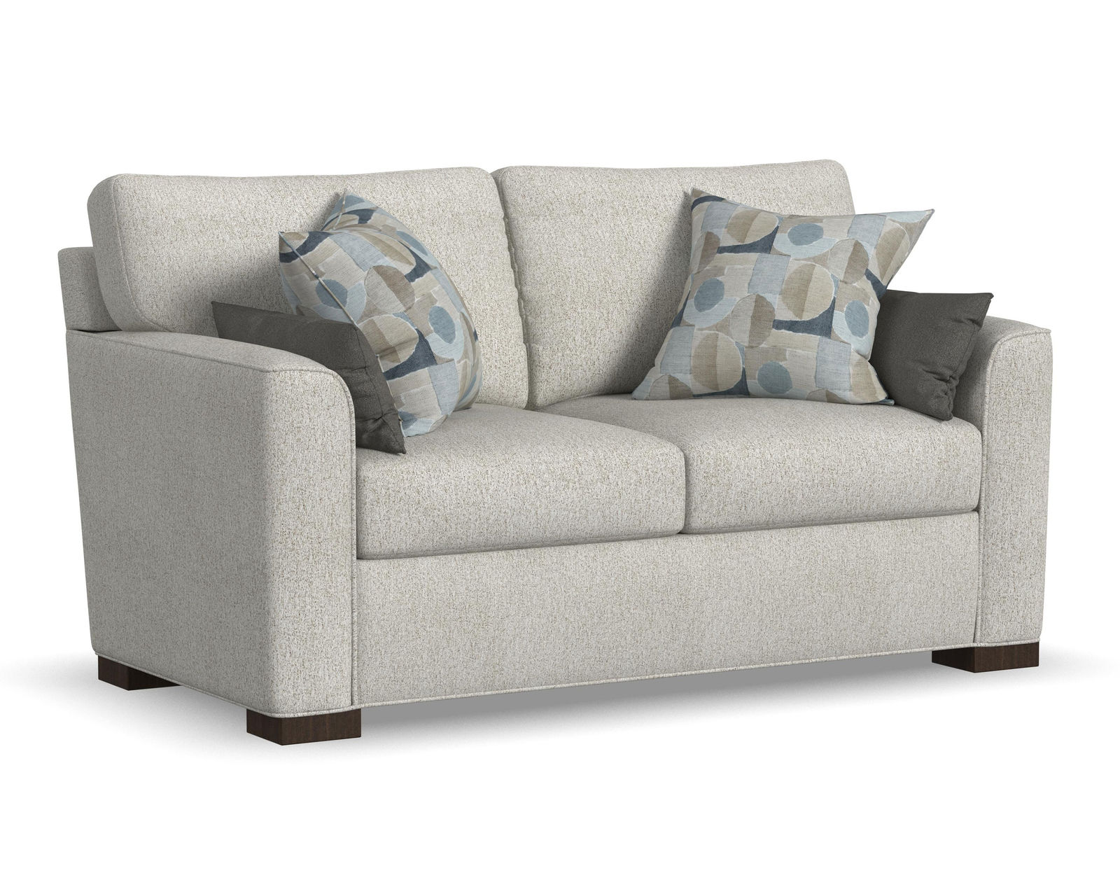 Jasper 91" Stationary Sofa (+100 colors) - 	Jasper 66" Loveseat