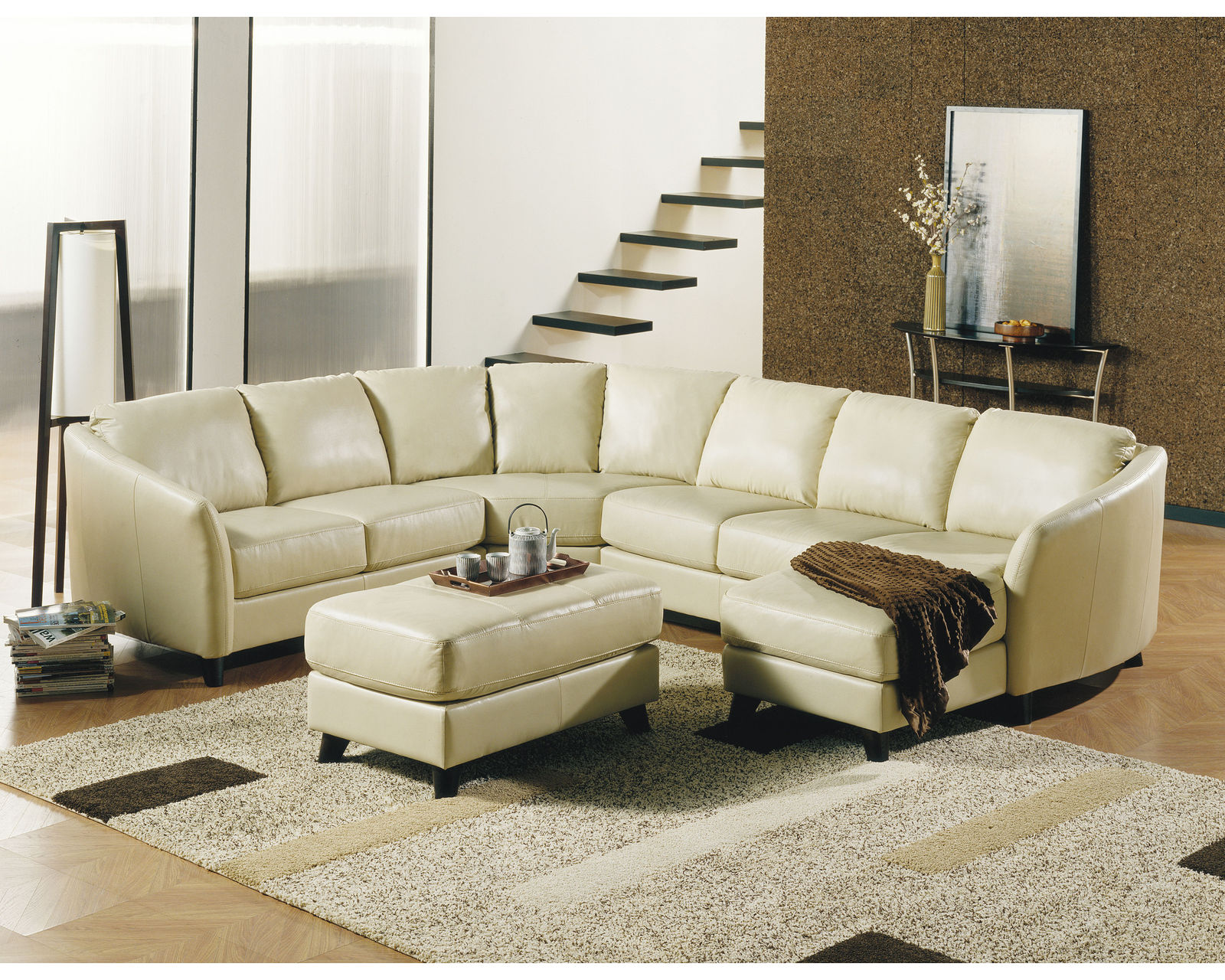 Alula 77247 Sectional (+100 Leathers) - Sectional Layout A