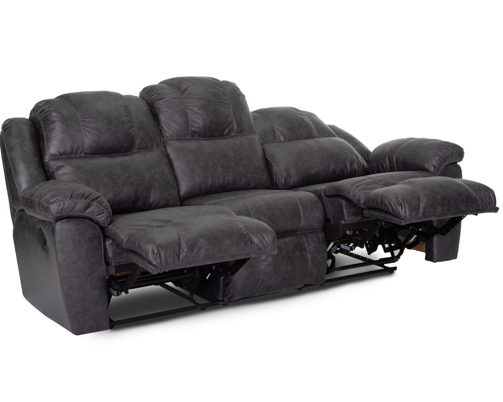 Castello 92" Reclining Sofa (A Best-Selling Favorite. Plush Comfort with a Distinctive Crowned Design) - Motion Made for Real Life.
