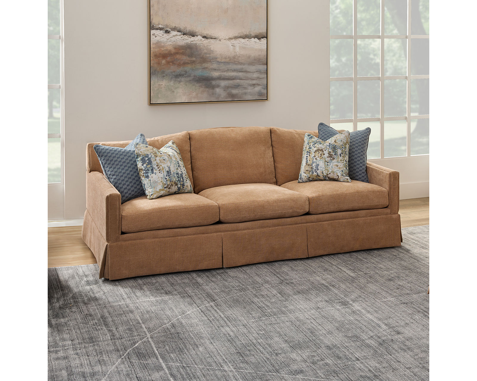 Lottie 7561 Sofa (88") +90 fabrics - Lottie 88" Sofa