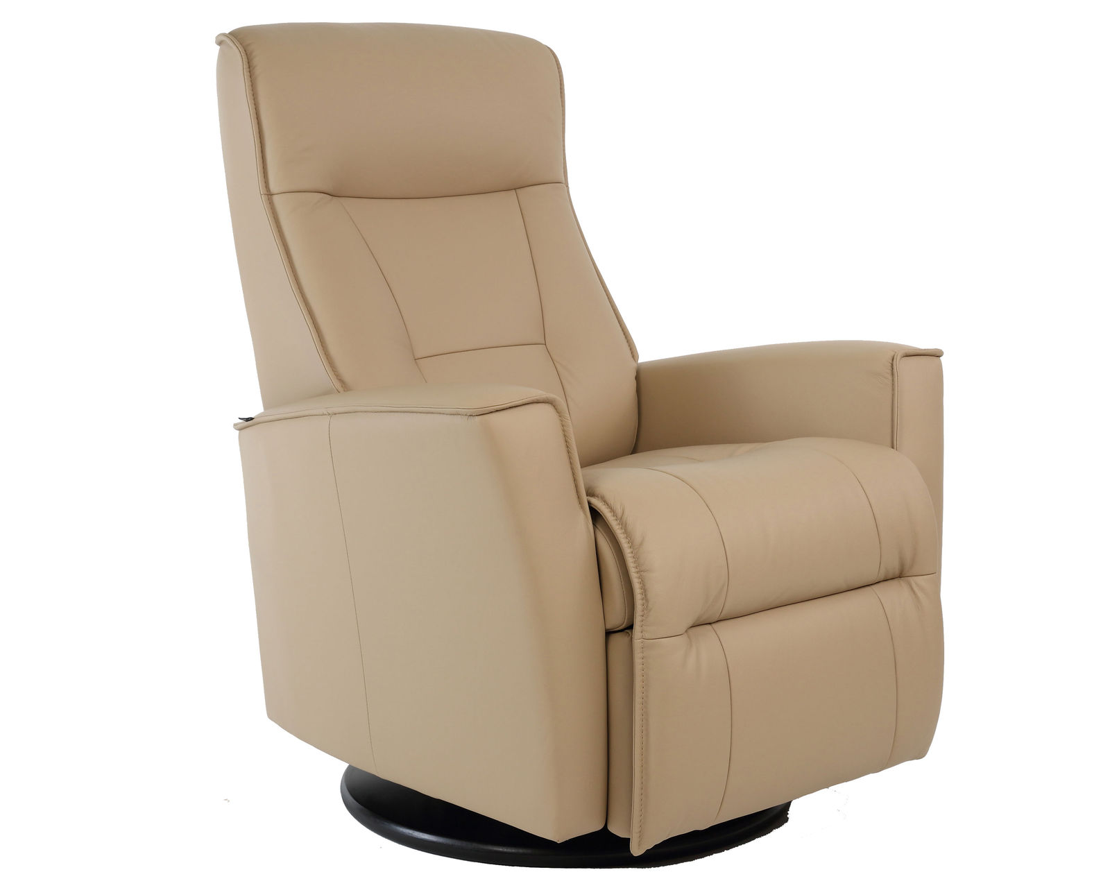 Harstad Swivel Glider Relaxer Recliner (+30 leathers) - Harsted Swivel Glider Rocker Recliner