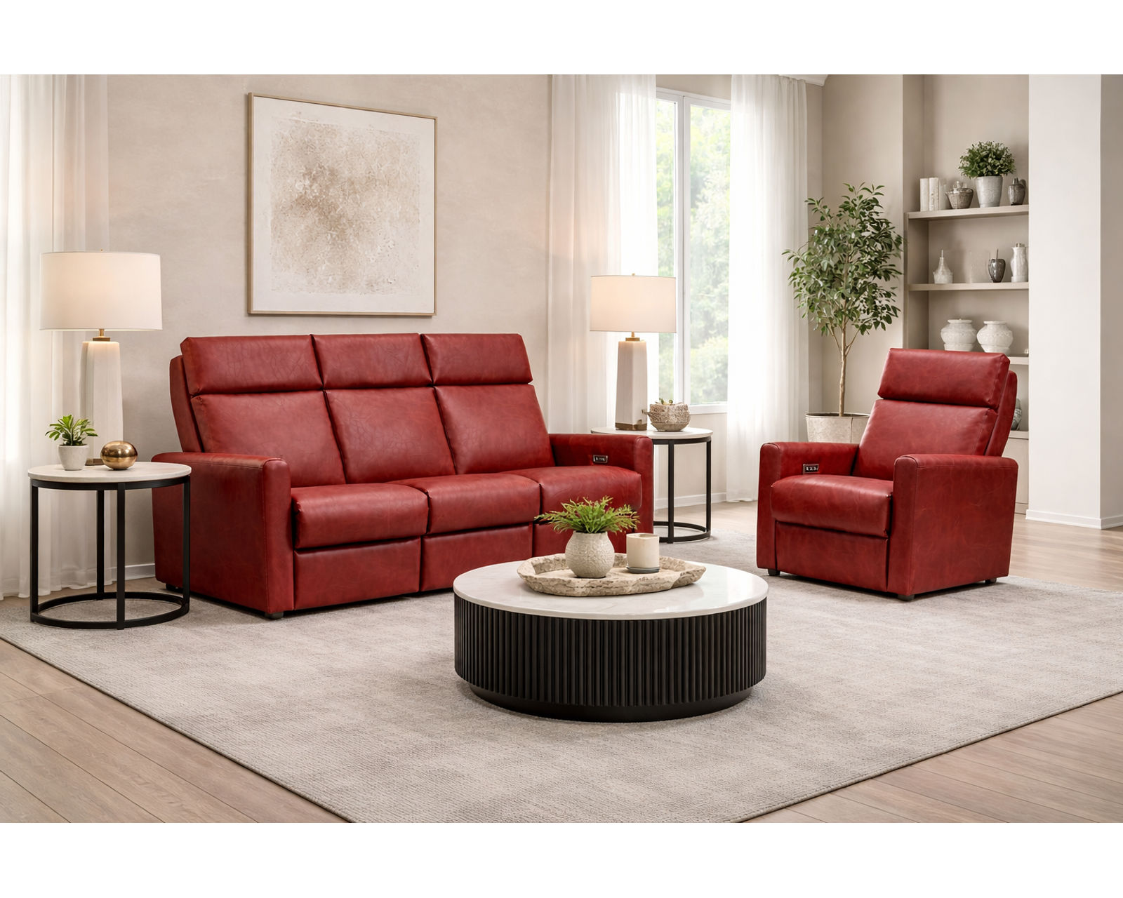 Lillian 73" Reclining Sofa (+140 leathers) - Built Stronger. Feels Better. Lasts Longer.