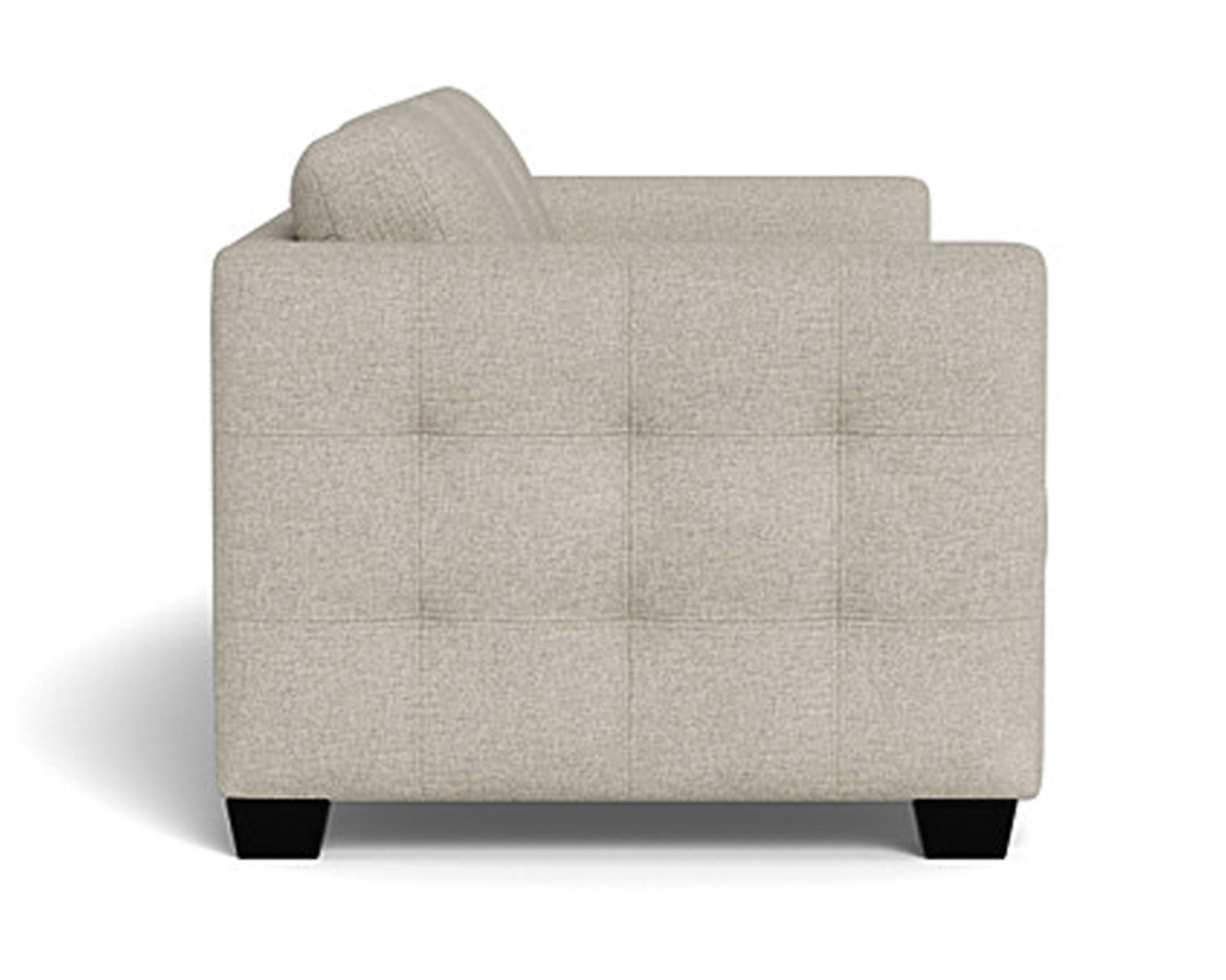 Barrett 77558 Sofa (91") +50 fabrics - Decorative tufting on the seats and outer arms