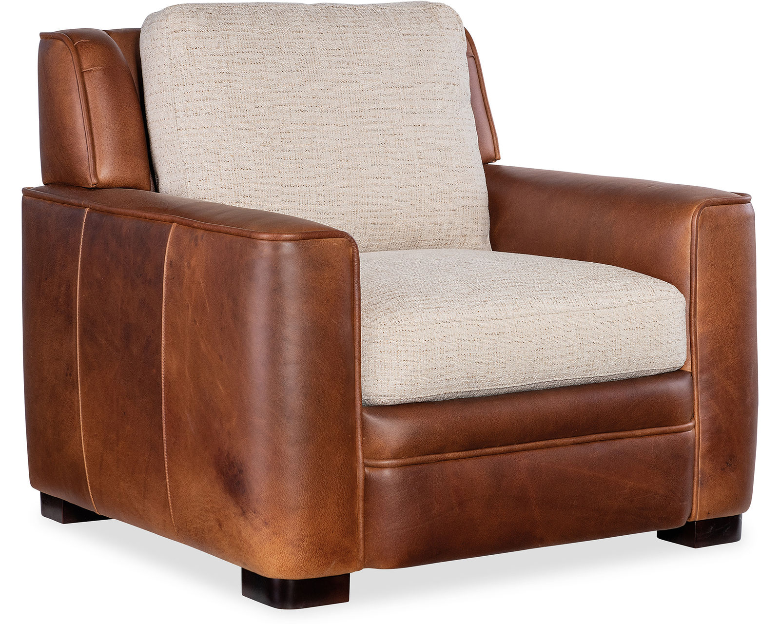 Bradington Young Beckham Sofa (12 leathers) 8-Way Hand Tie - To order fabric and leather combinations, call Sofas and Sectionals