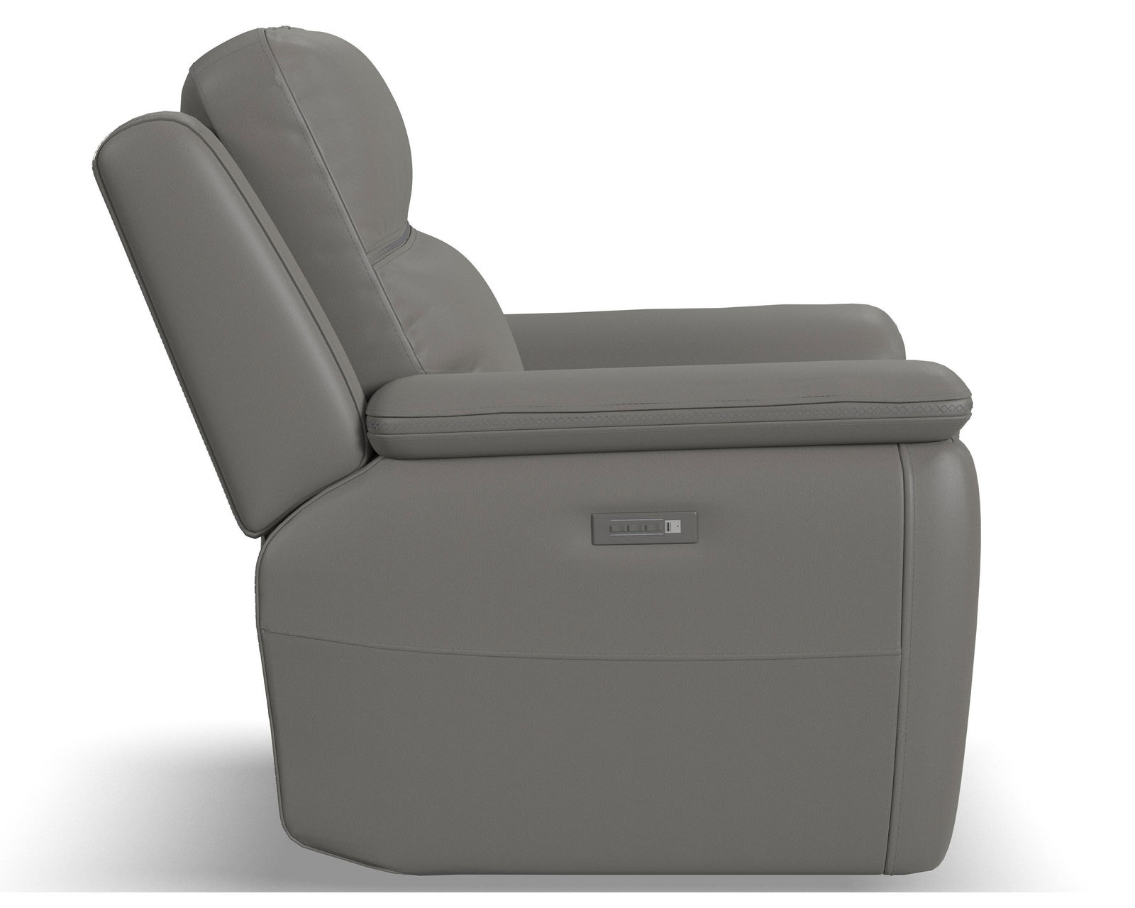 Sawyer Leather Power Reclining Sofa with Power Headrests and Lumbar (009-01) ZERO GRAVITY - In stock