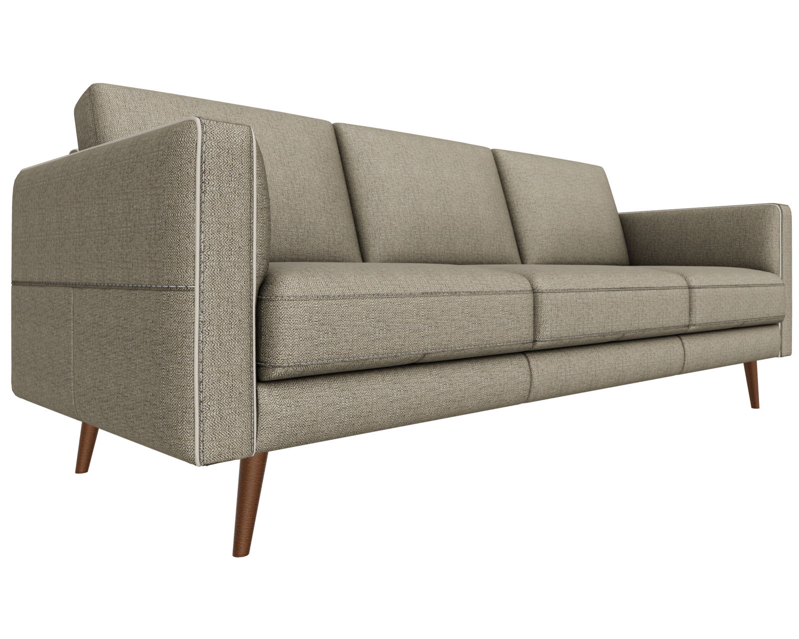 Destrezza C092 Sofa (76" or 83") +40 fabrics - Destrezza 83" Sofa (three cushion)