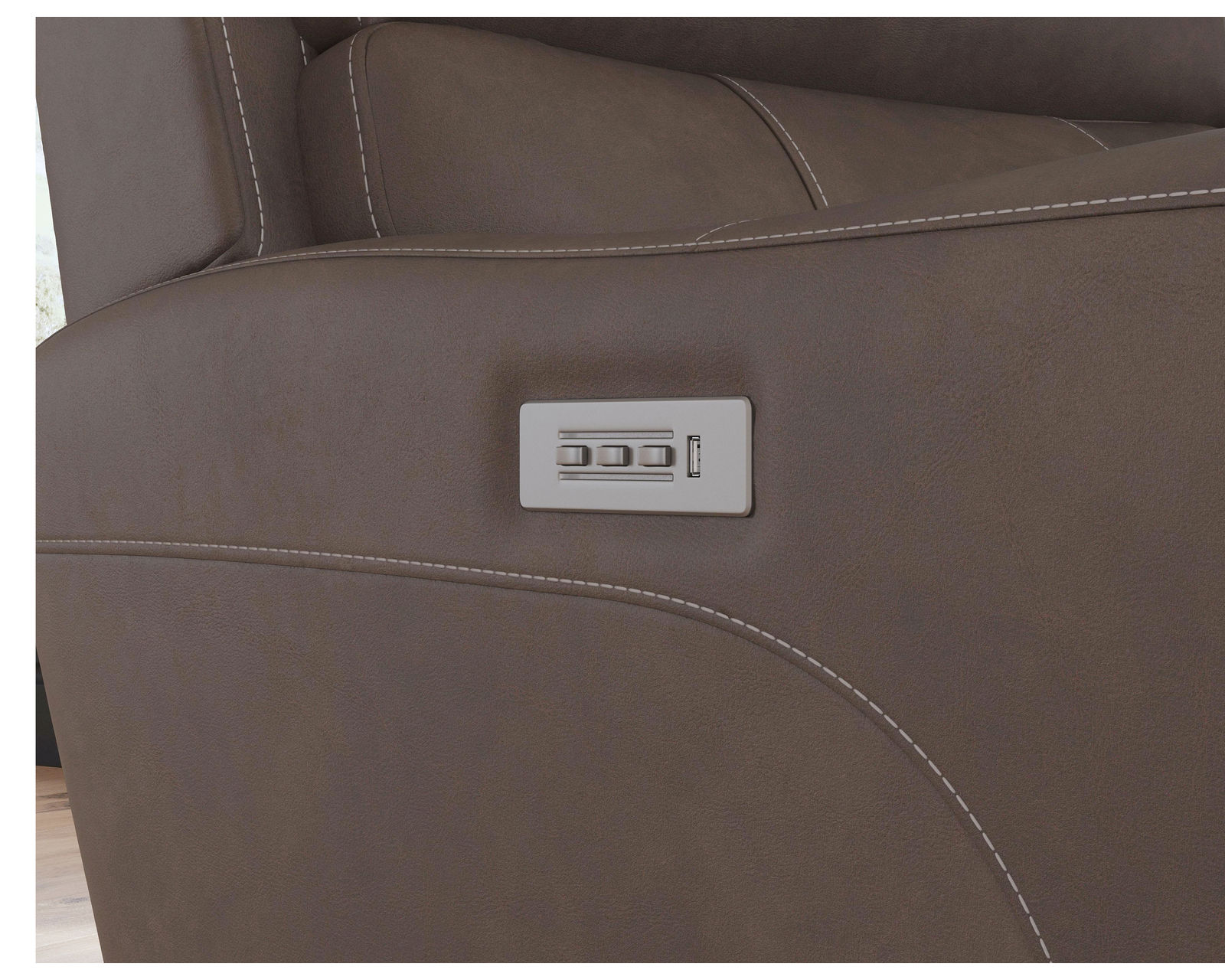 Carter 1587 Triple Power Recliner (+2 colors) In stock - Zero Gravity - Triple Power – Power Recline – Power Headrest - Power Lumbar with USB charging