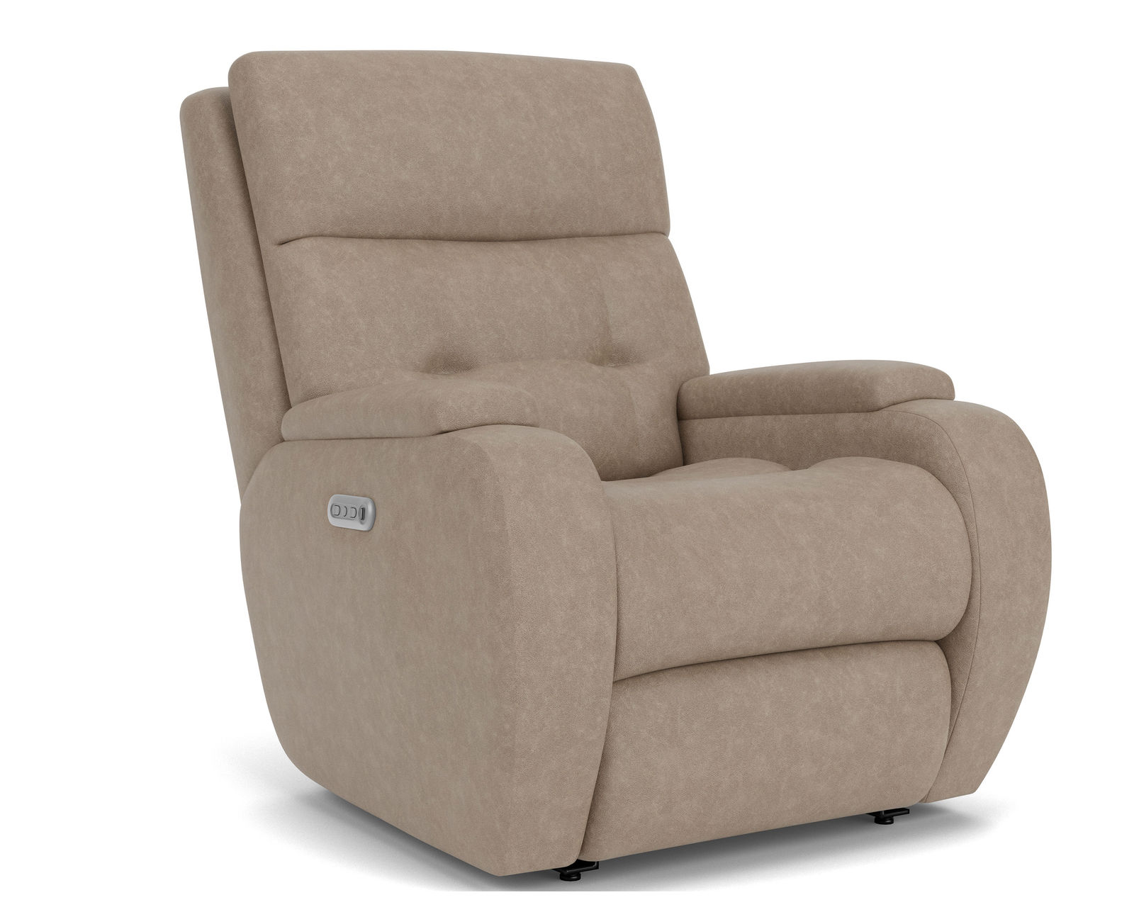 Strait Zero Gravity Power Recliner with Power Headrest (Colors Available) - Contoured seat provides hours of supportive comfort