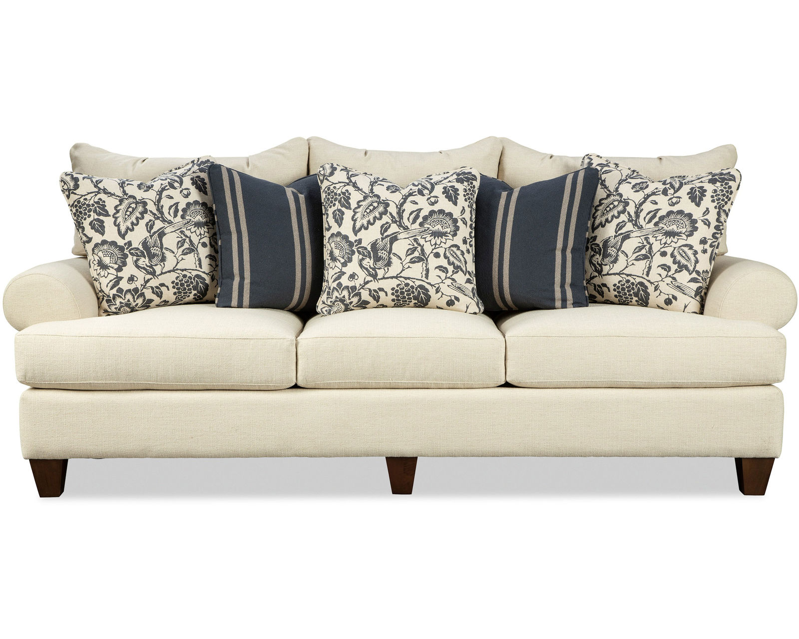 Royston 100" Sofa (Performance fabrics) 	P781650BD - 100% Dacron polyester encased back cushion